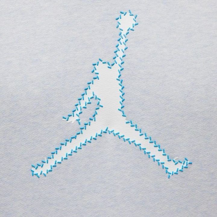 Vyriškas džemperis Air Jordan Flight MVP, baltas ir pilkas