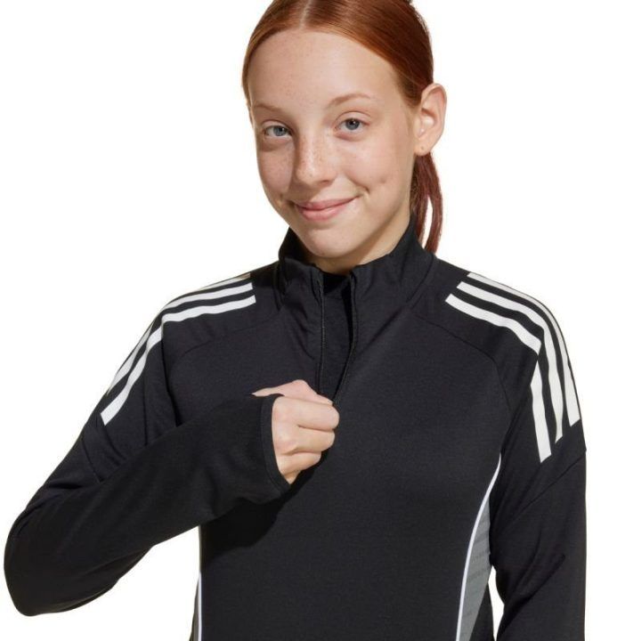 Vaikiškas futbolo džemperis adidas Tiro 25 Competition, juodas
