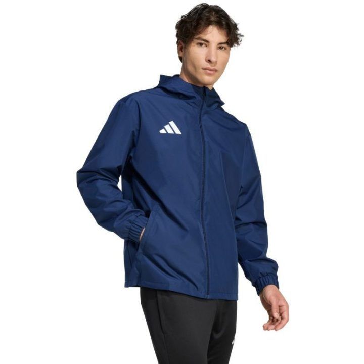 Vyriška striukė adidas Entrada 26 All Weather, tamsiai mėlyna