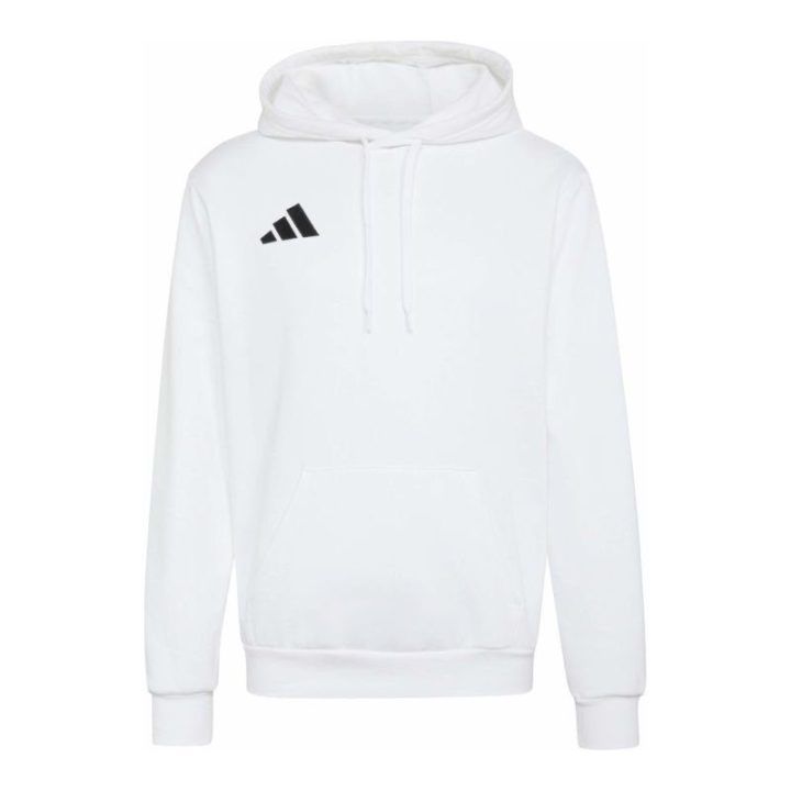 Vyriškas džemperis su gobtuvu adidas Entrada 26, baltas