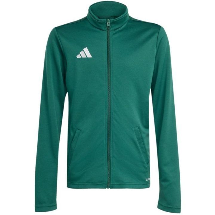 Vaikiškas džemperis su užtrauktuku adidas Entrada 26 Track, žalias