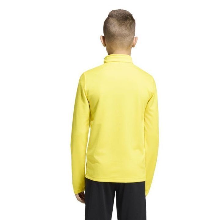Vaikiškas džemperis su 1/4 užtrauktuku adidas Entrada 26, geltonas