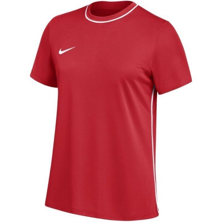 Moteriški prigludę marškinėliai Nike Dri-Fit Park 26, raudoni