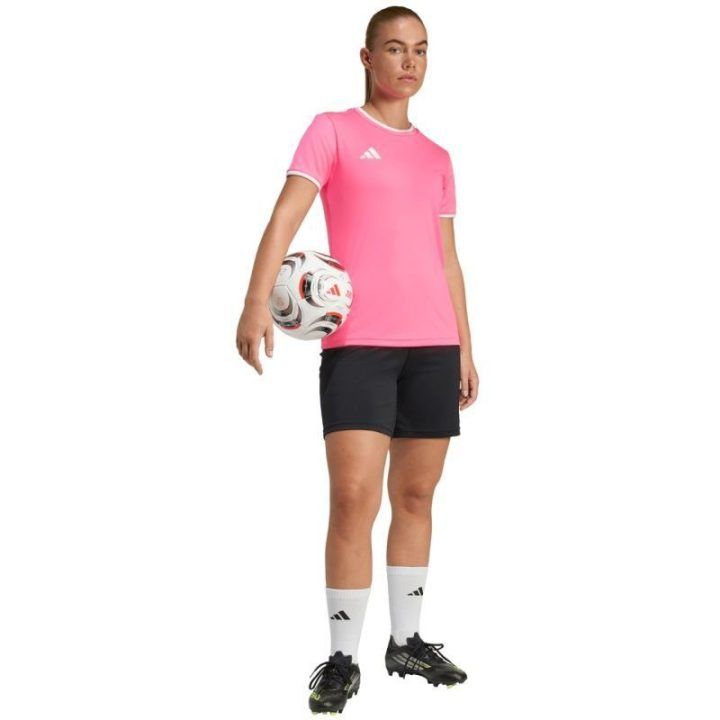 Moteriški treniruočių marškinėliai adidas Entrada 26, rožiniai