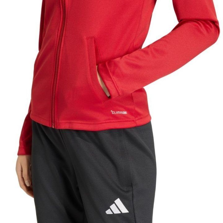 Moteriškas sportinis džemperis adidas Entrada 26 Track, raudonas