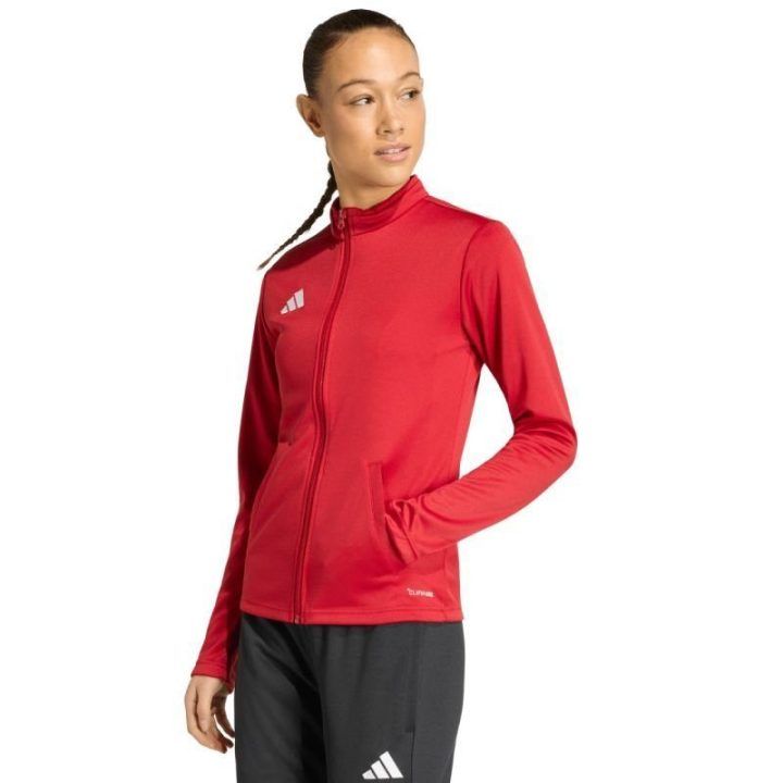 Moteriškas sportinis džemperis adidas Entrada 26 Track, raudonas