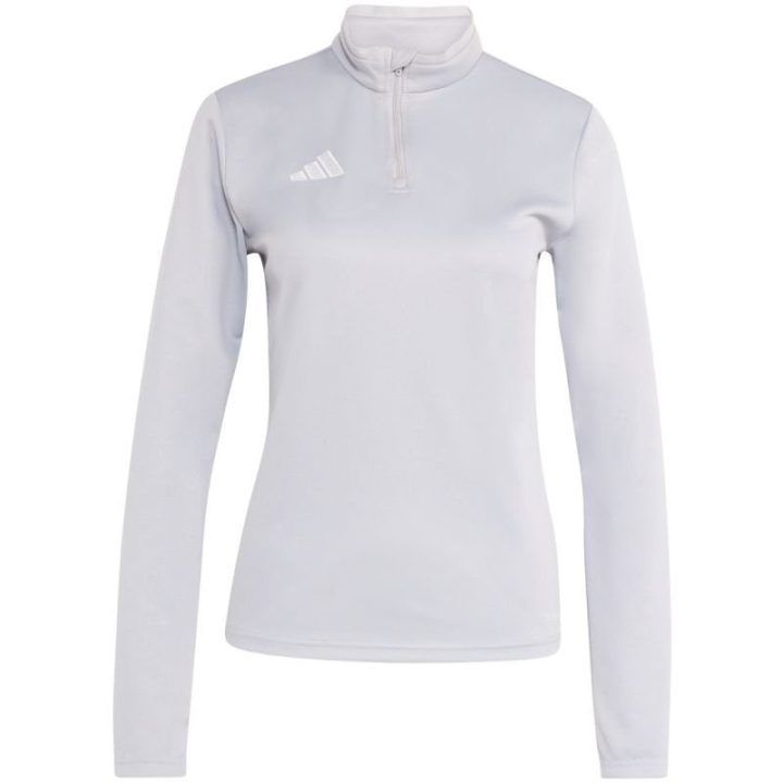 Moteriškas prigludusio kirpimo džemperis adidas Entrada 26, pilkas