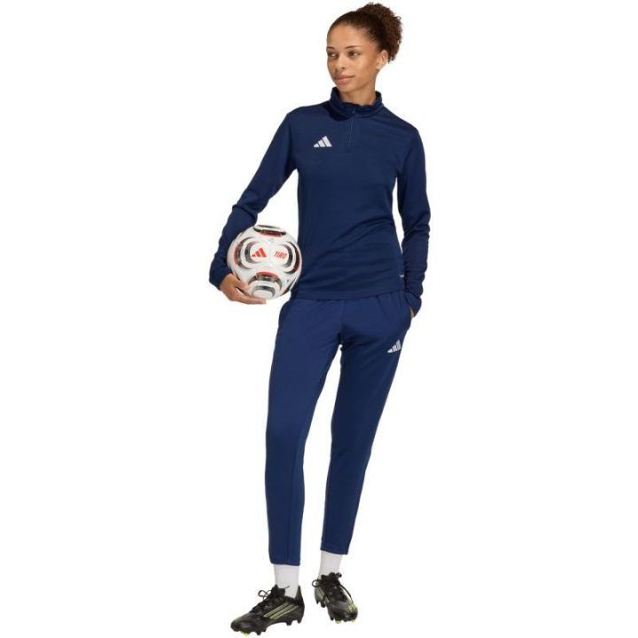 Moteriškos treniruočių kelnės adidas Entrada 26, tamsiai mėlynos