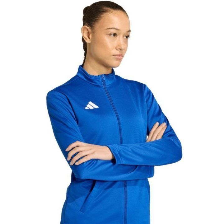 Moteriškas treniruočių džemperis adidas Entrada 26 Track, mėlynas