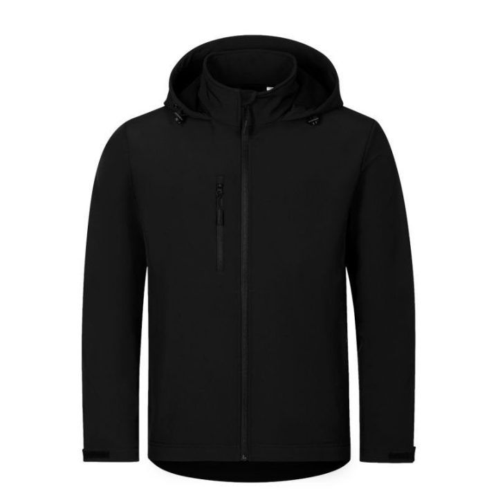 Vyriška softshell striukė su gobtuvu Malfini, juoda