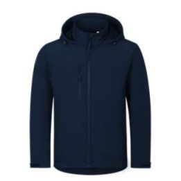 Vyriška softshell striukė su gobtuvu Malfini Trail, tamsiai mėlyna