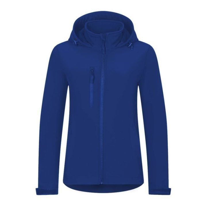 Moteriška softshell striukė su gobtuvu Malfini Trail, mėlyna