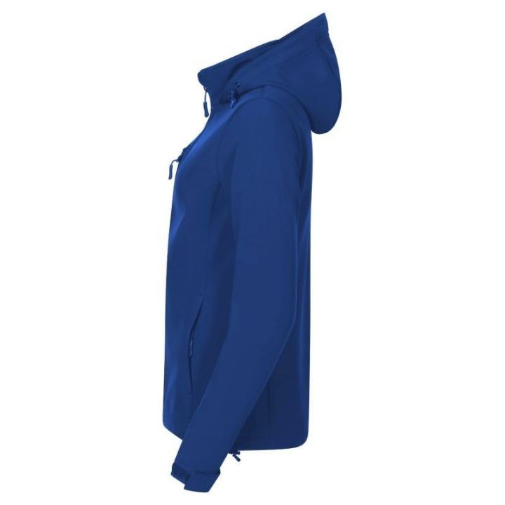 Moteriška softshell striukė su gobtuvu Malfini Trail, mėlyna