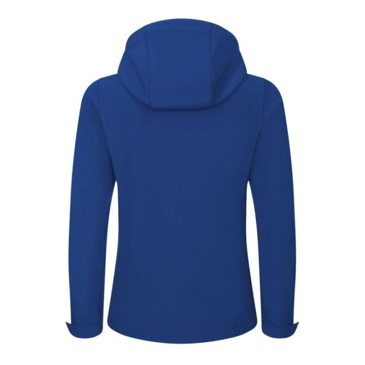 Moteriška softshell striukė su gobtuvu Malfini Trail, mėlyna