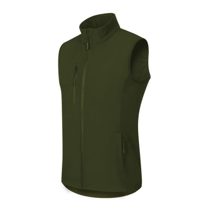 Vyriška softshell liemenė Malfini Trail, tamsiai chaki