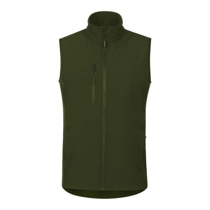 Vyriška softshell liemenė Malfini Trail, tamsiai chaki