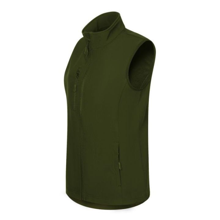 Moteriška softshell liemenė Malfini Trail, tamsiai chaki