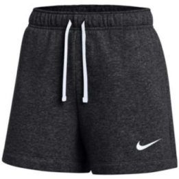 Moteriški pašiltinti šortai Nike Park 26 Fleece, juodi