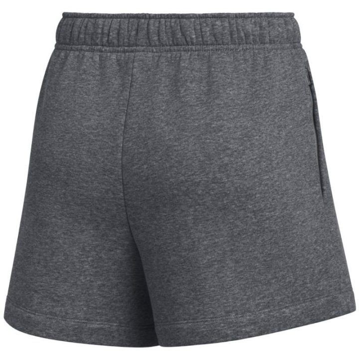 Moteriški medvilniniai šortai Nike Park 26 Fleece, tamsiai pilki