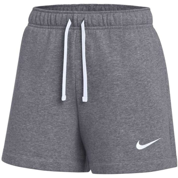 Moteriški medvilniniai šortai Nike Park 26 Fleece, pilki