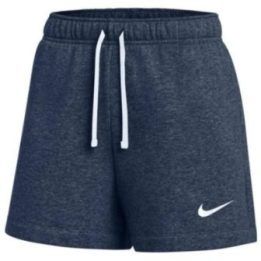Moteriški medvilniniai šortai Nike Park 26 Fleece, tamsiai mėlyni