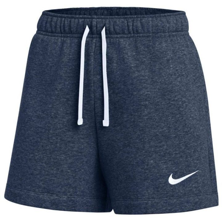 Moteriški medvilniniai šortai Nike Park 26 Fleece, tamsiai mėlyni