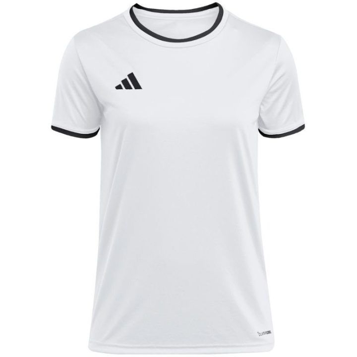 Moteriški futbolo marškinėliai adidas Entrada 26, balti