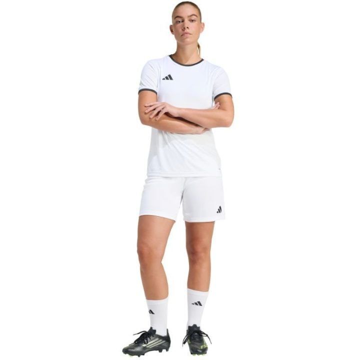 Moteriški futbolo marškinėliai adidas Entrada 26, balti