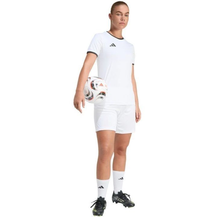 Moteriški futbolo marškinėliai adidas Entrada 26, balti