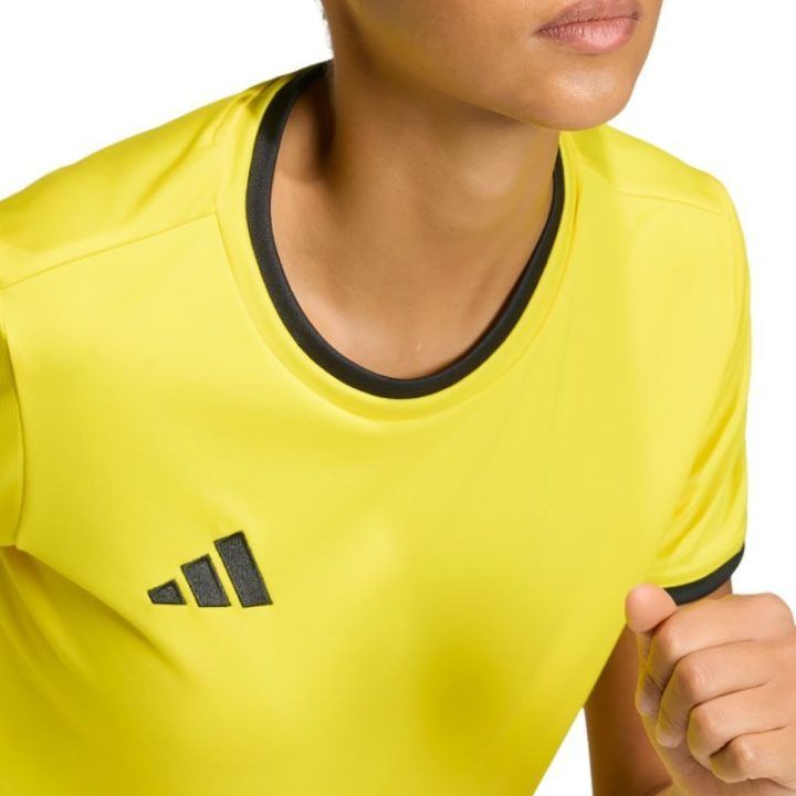 Moteriški marškinėliai adidas Entrada 26, geltoni