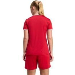 Moteriški prigludę marškinėliai adidas Entrada 26, raudoni
