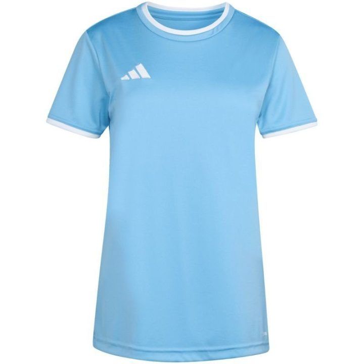 Moteriški marškinėliai adidas Entrada 26, šviesiai mėlyni