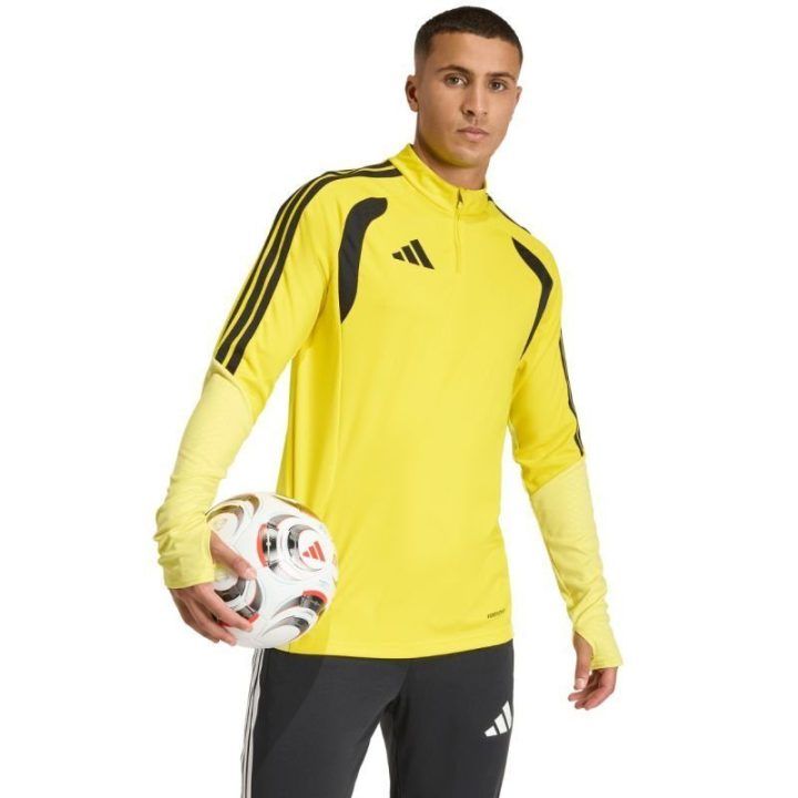 Vyriškas futbolo džemperis adidas Tiro 26 Competition, geltonas