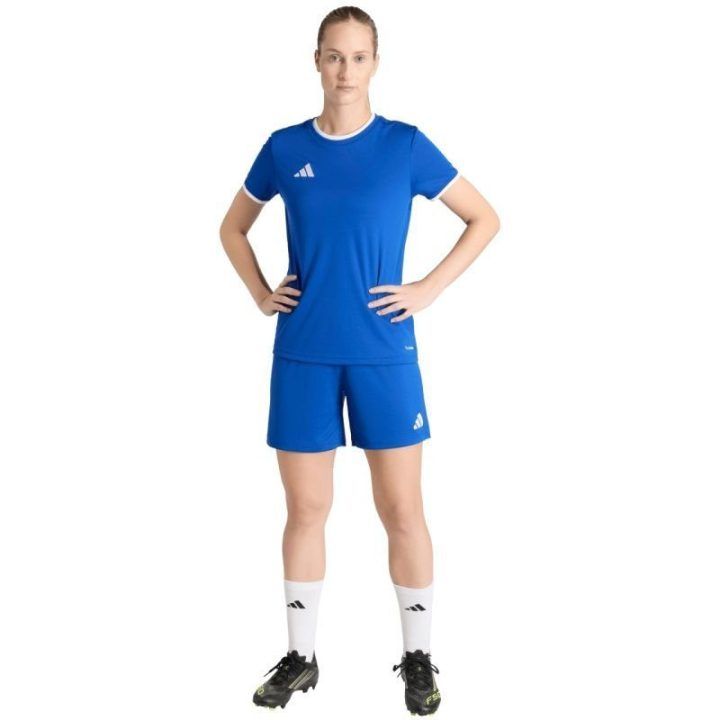 Moteriški šortai treniruotėms adidas Entrada 26, mėlyni