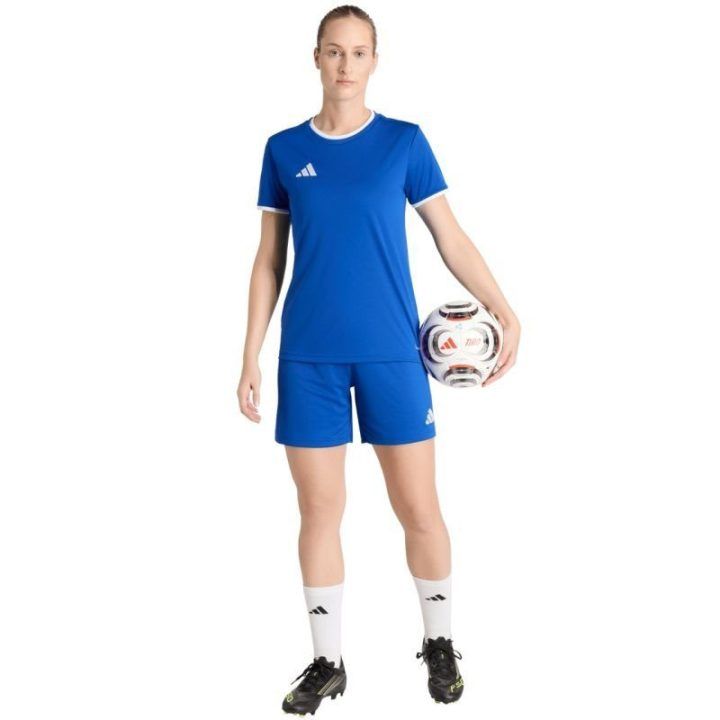 Moteriški šortai treniruotėms adidas Entrada 26, mėlyni
