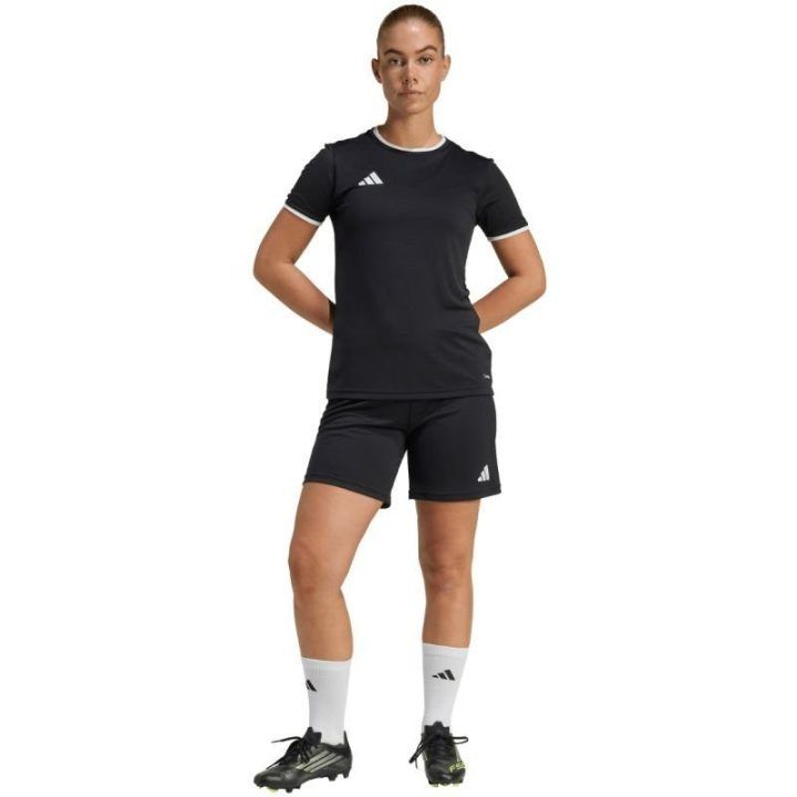 Moteriški treniruočių šortai adidas Entrada 26, juodi