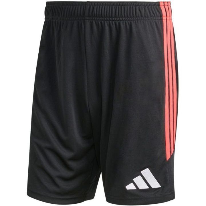 Vyriški šortai su raišteliu adidas Tiro 26 League, juodi ir raudoni