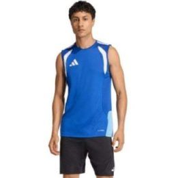 Vyriški marškinėliai be rankovių adidas Tiro 26 Competition, mėlyni