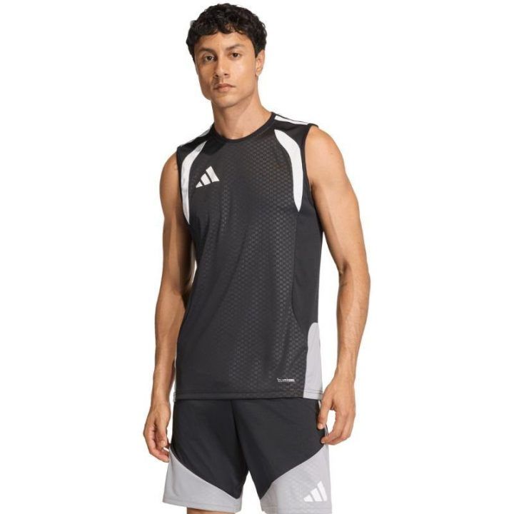 Vyriški berankoviai marškinėliai adidas Tiro 26 Competition, juodi