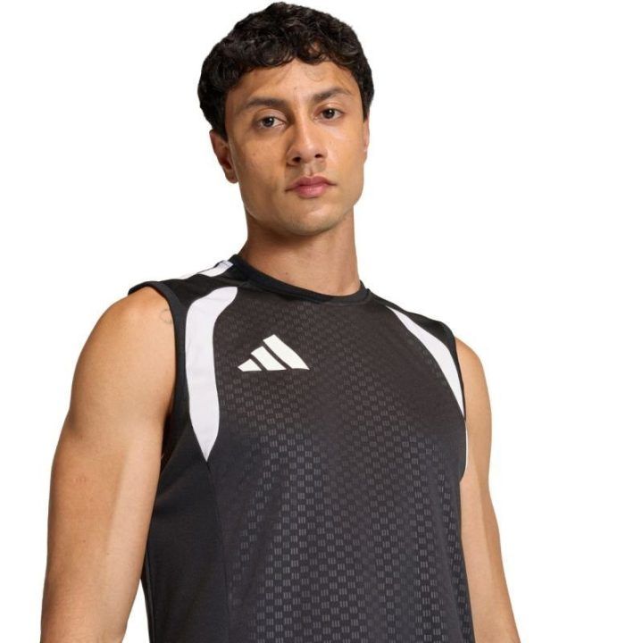 Vyriški berankoviai marškinėliai adidas Tiro 26 Competition, juodi
