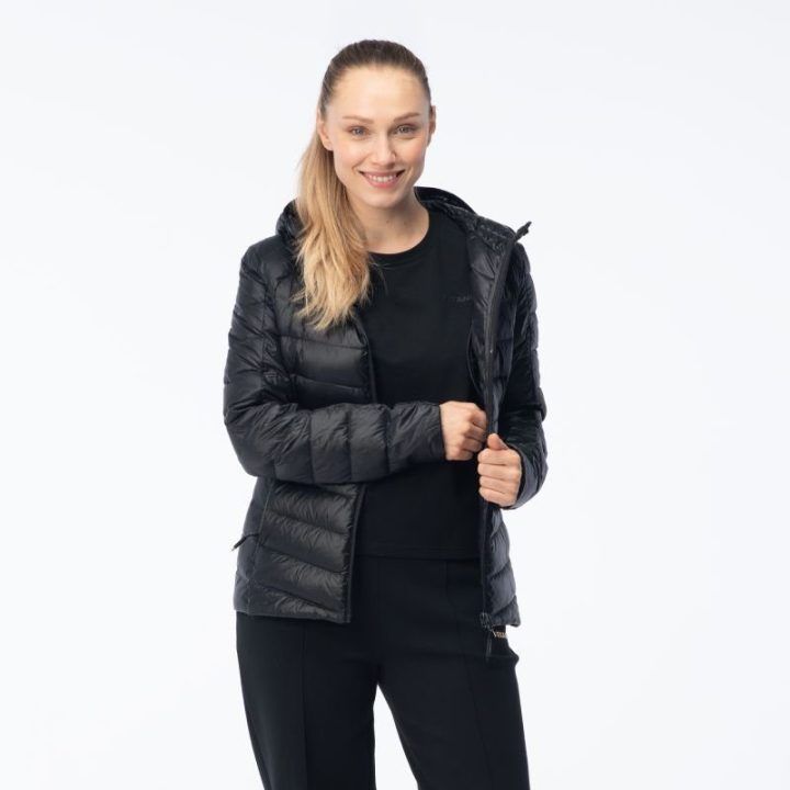 Moteriška pūkinė dygsniuota striukė Fitanu FROXY