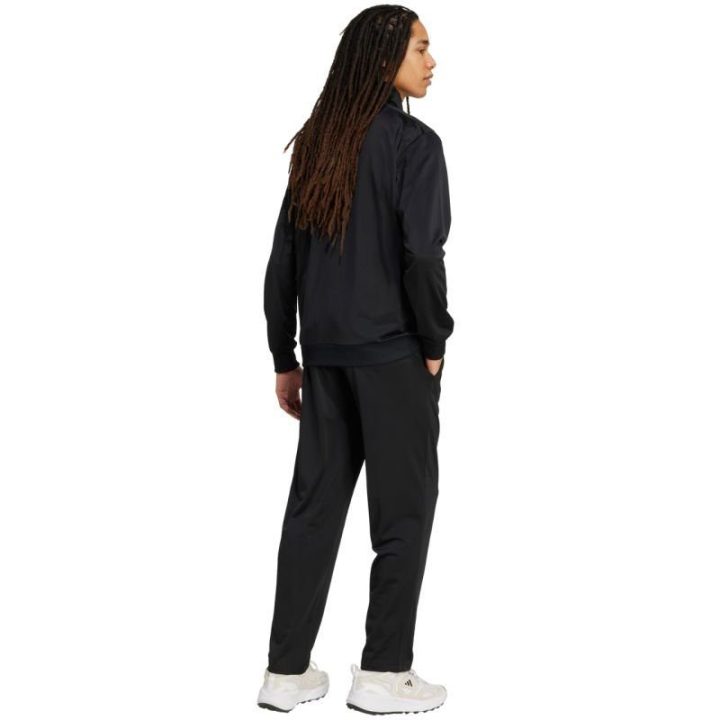 Vyriškas sportinis kostiumas su užtrauktuku adidas Linear, juodas