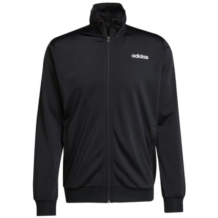 Vyriškas sportinis kostiumas su užtrauktuku adidas Linear, juodas
