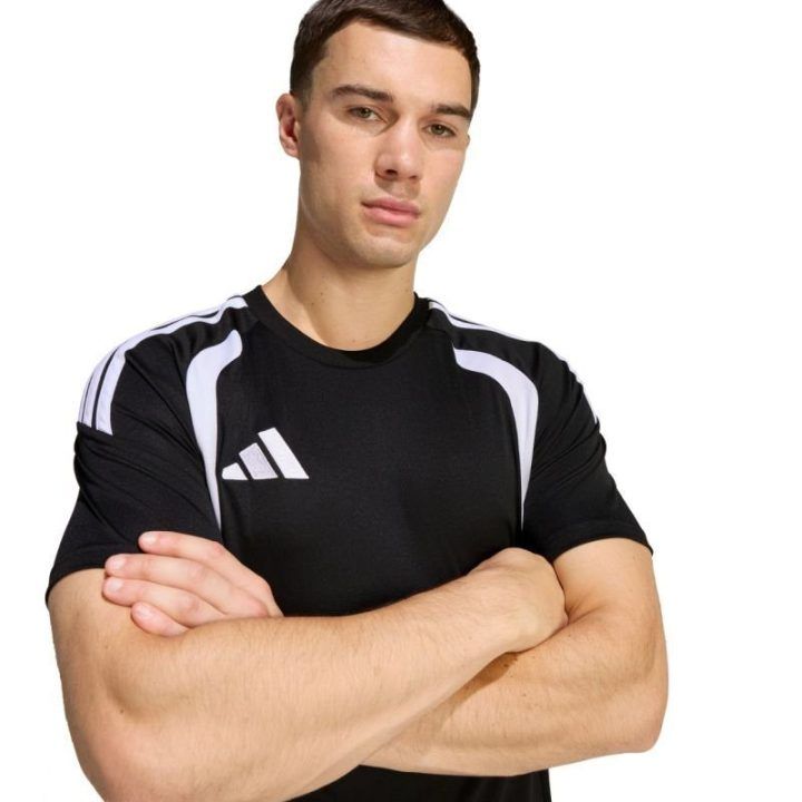 Vyriški marškinėliai adidas Tiro 26 League, juodi ir balti