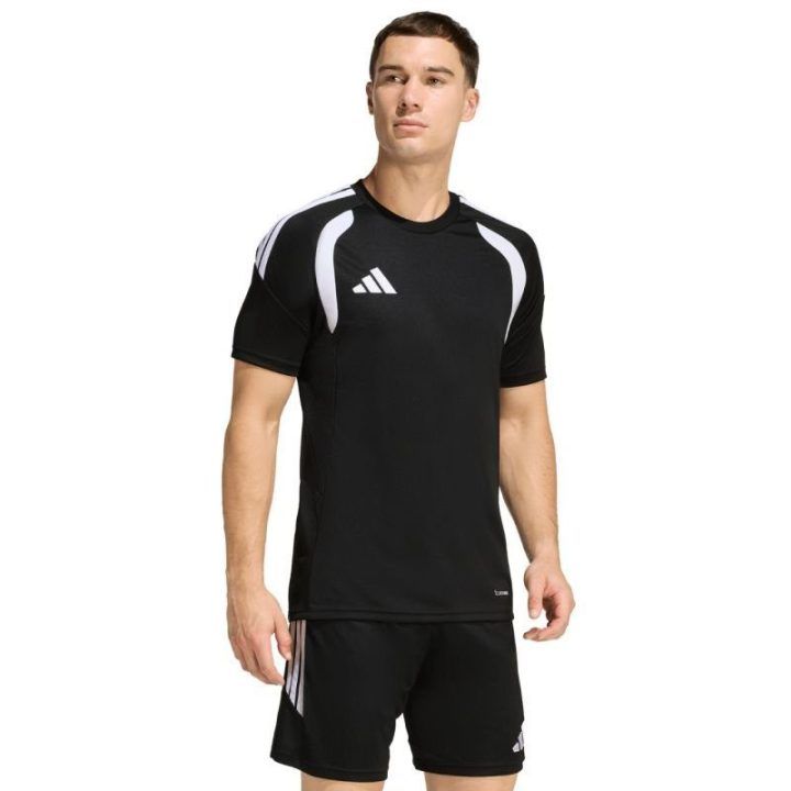 Vyriški marškinėliai adidas Tiro 26 League, juodi ir balti
