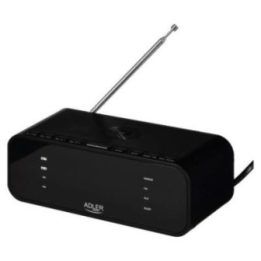 Radijo žadintuvas su Bluetooth Adler AD 1192B, juodas