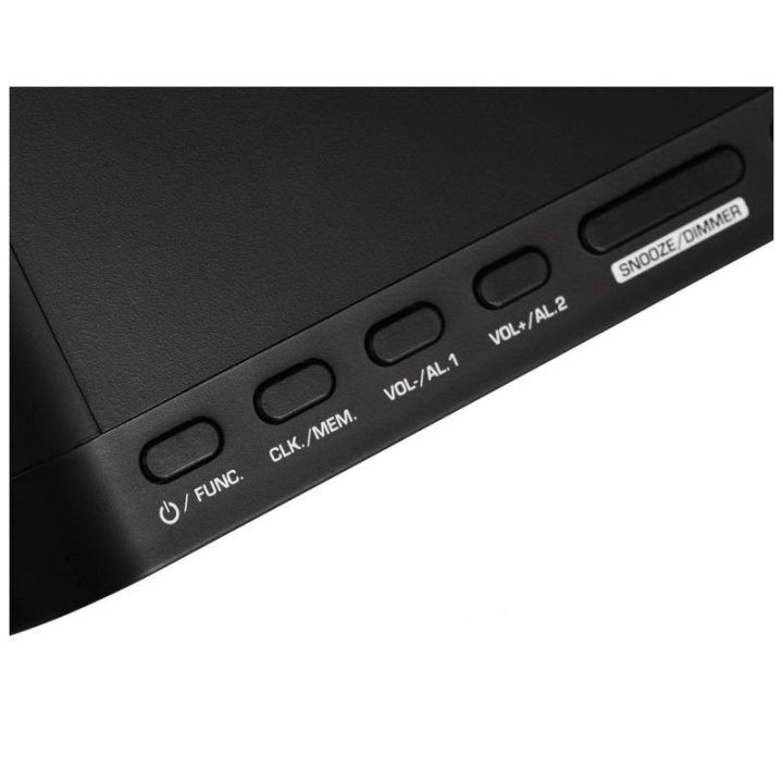 Radijo žadintuvas su Bluetooth Adler AD 1192B, juodas