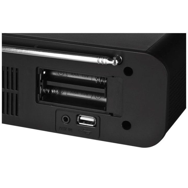 Radijo žadintuvas su Bluetooth Adler AD 1192B, juodas