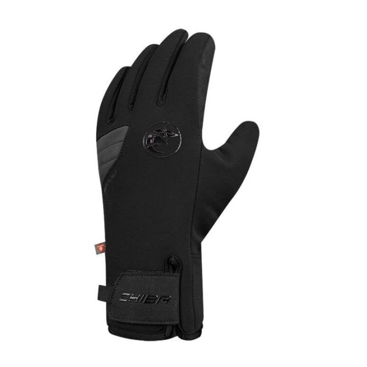 Žieminės pirštinės CHIBA BioXCell Warm Winter su Primaloft Gold, juodos