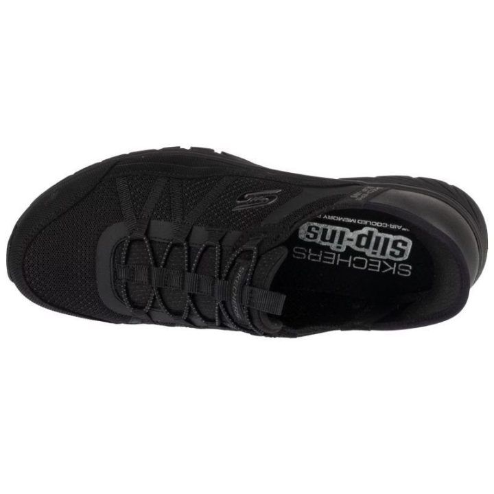 Moteriški įspiriami sportbačiai Skechers Gratis Sport, juodi